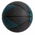 Ballon de basketball extérieur noir et bleu taille 7