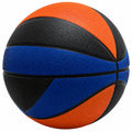 Ballon de basketball extérieur orange, bleu et noir 75 cm