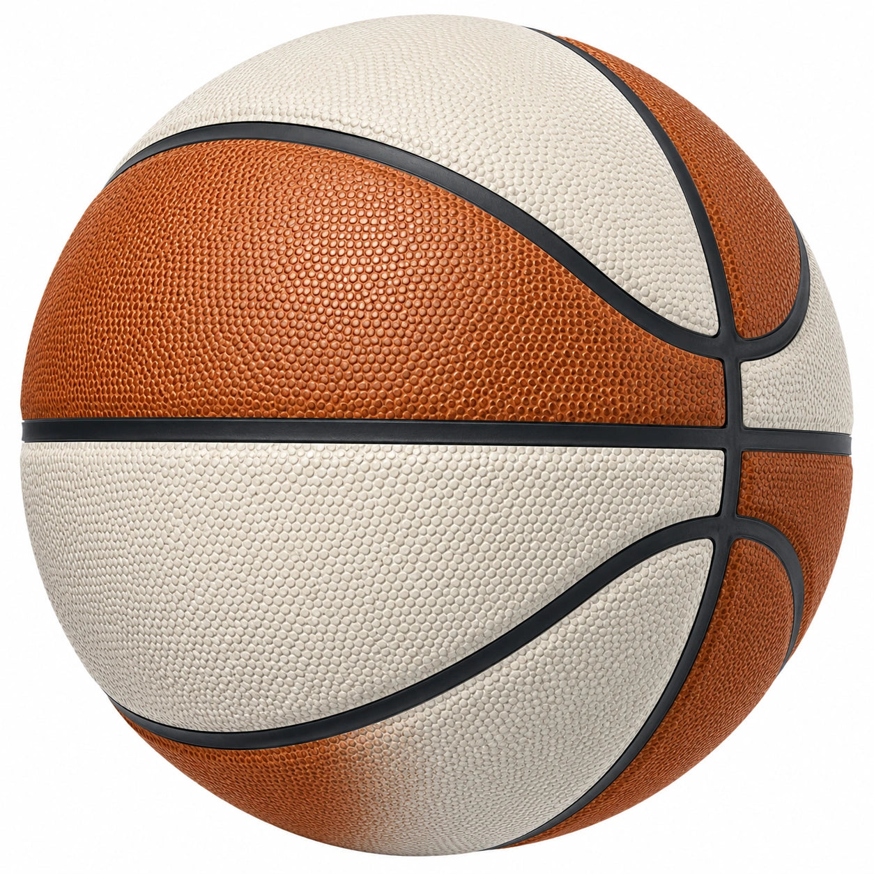 Ballon de basket intérieur extérieur deux tons