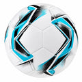 Ballon de football blanc, bleu et noir taille 5