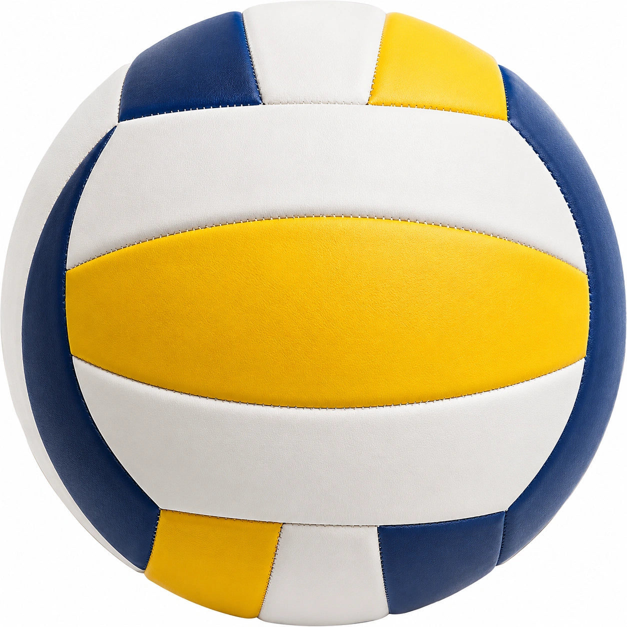 Ballon de volley Bleu, Blanc et Jaune pour intérieur et extérieur
