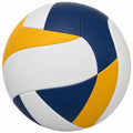 Ballon de Volley Bleu Blanc Jaune avec Coutures Renforcées