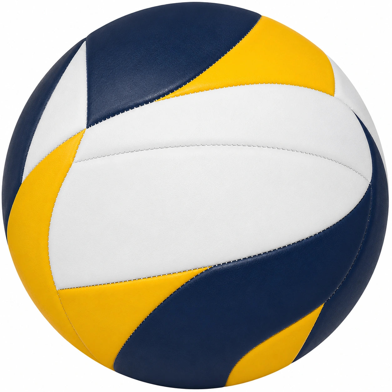 Ballon de volley Bleu, Jaune et Blanc pour intérieur et extérieur