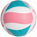 Ballon de volley aux couleurs pastel et design multi-panneaux