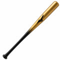 Batte de baseball en aluminium dorée et noire
