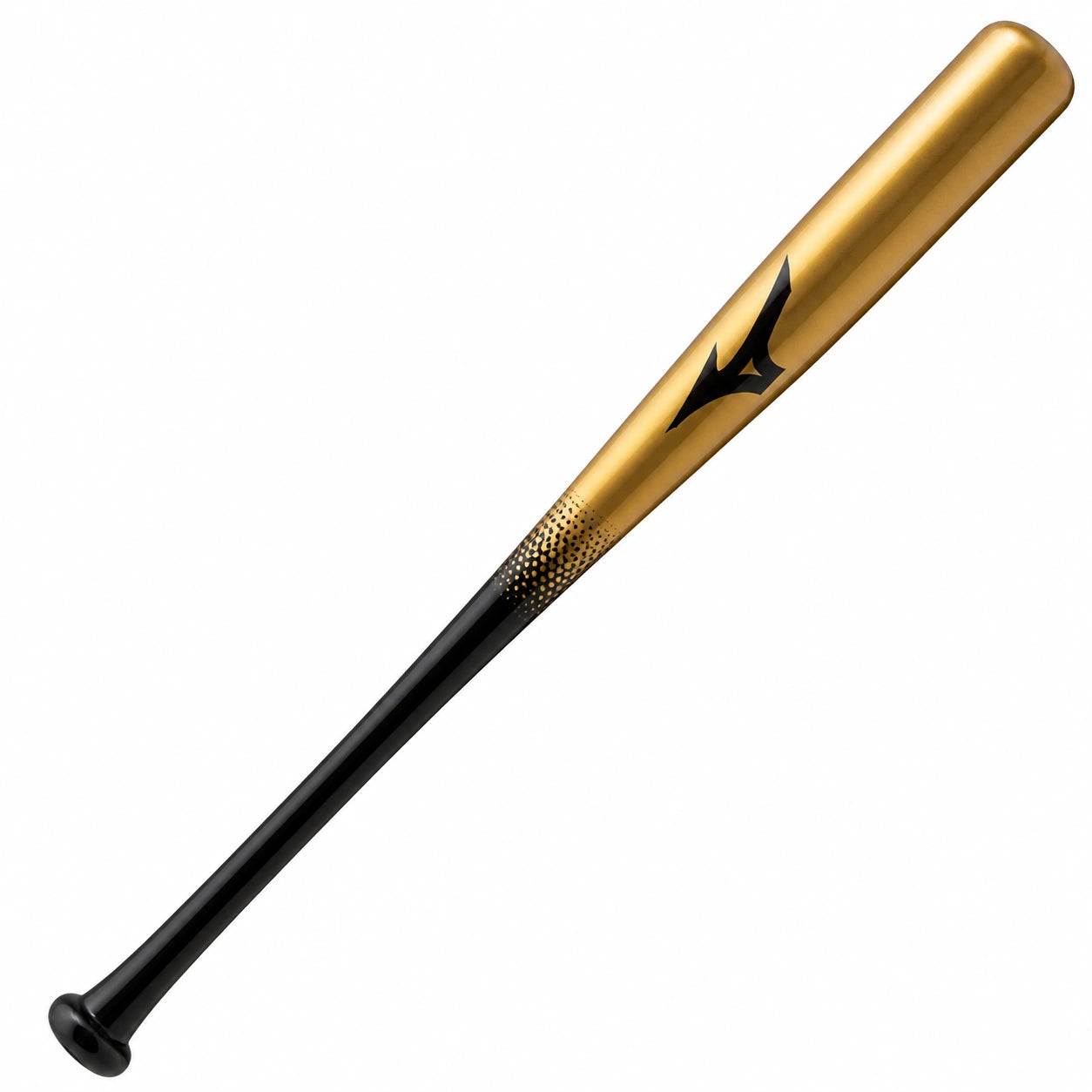 Batte de baseball en aluminium dorée et noire