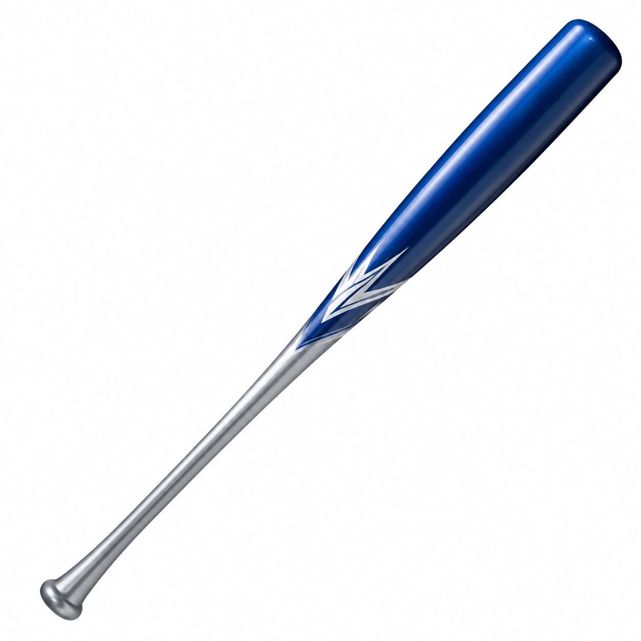 Batte de baseball en bleu et argent