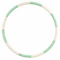 Cerceau de Fitness Amovible 90 cm Vert et Blanc