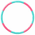 Cercle de Fitness Hula Hoop 100 cm Rose/Bleu
