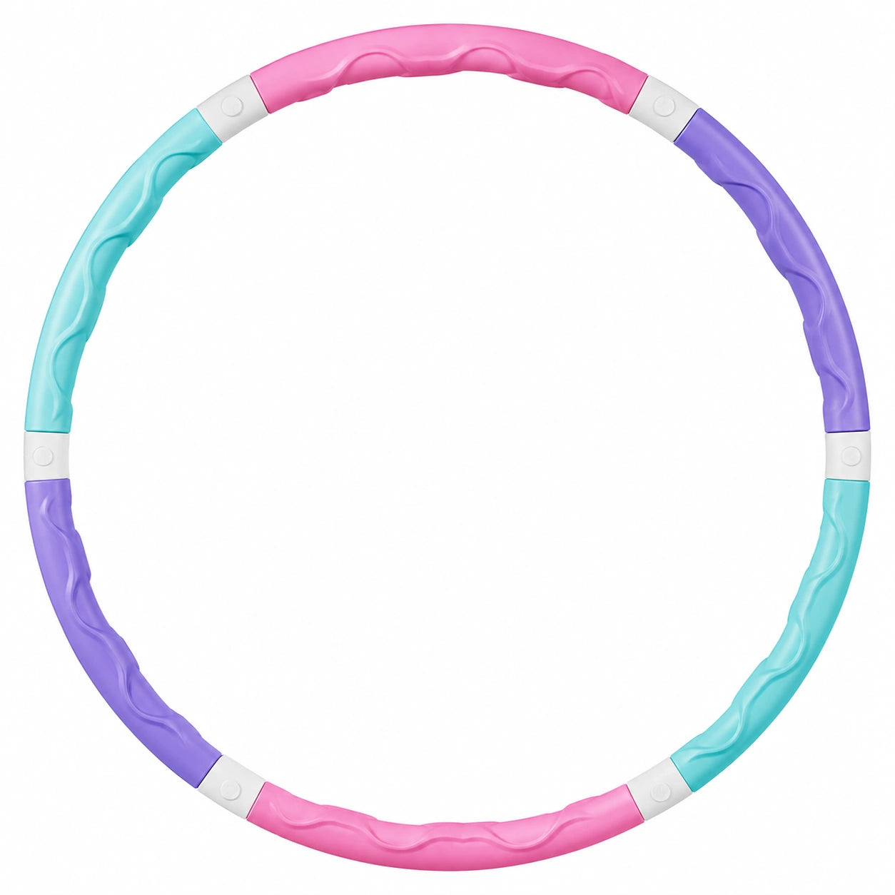 Cercle de Fitness Massant Détachable Multicolore