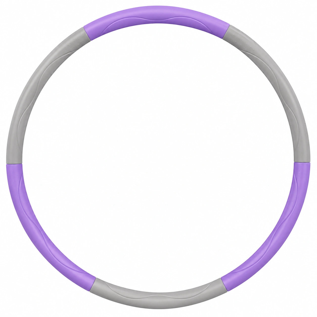 Cercle de Fitness Détachable 95 cm Violet/Gris